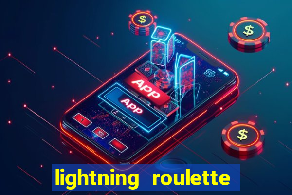 lightning roulette como jogar
